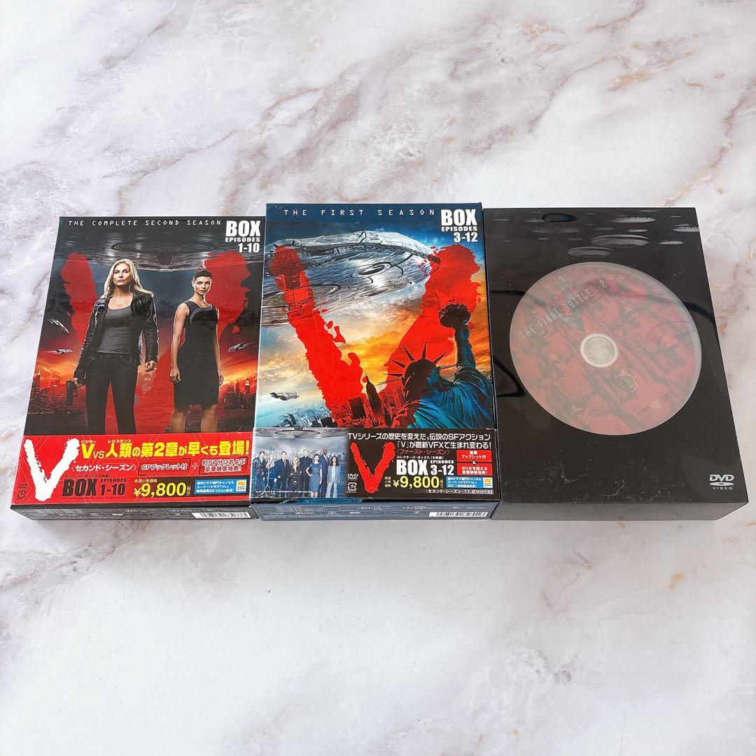 美品【3 DVDボックス】 V ビジター シーズン1、2 & コレクターズBox