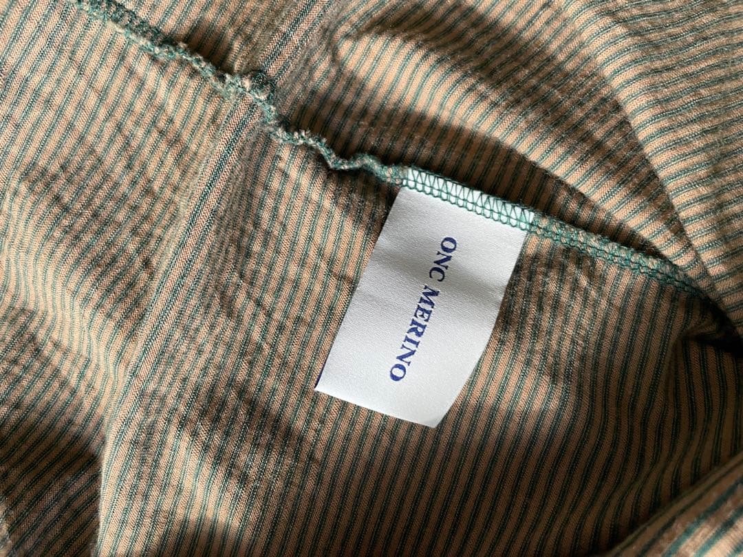 ONC MERINO ロングスリーブTシャツ KHAKI