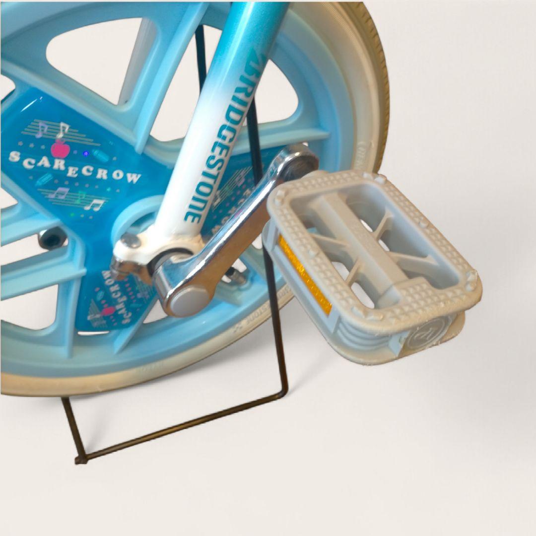 ❖【極美品/一度試し使用のみ】18インチ BRIDGESTONE 一輪車 青