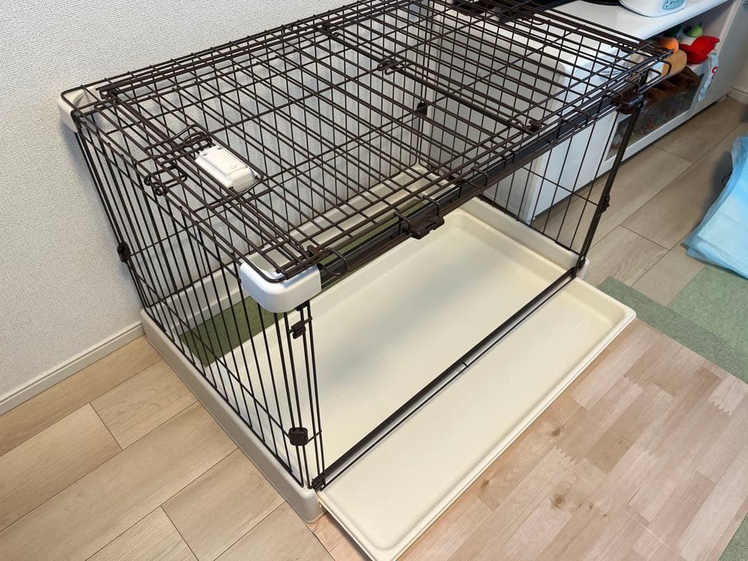 リッチェル ペットサークルフルセット(屋根/カバー付) 90cm×60cm