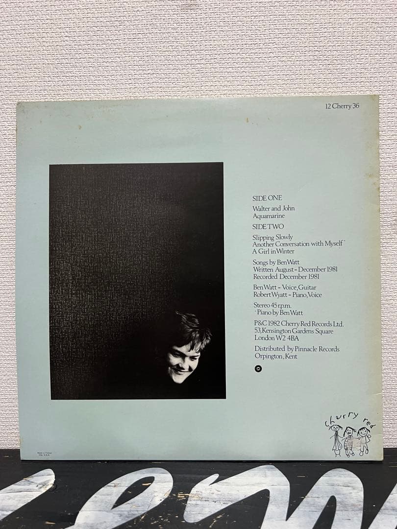 ※貴重盤 盤面美品 france盤【LPレコード】ben watt