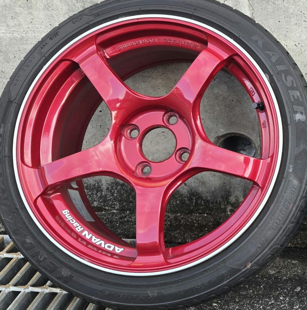 アドバンレーシング　TC4　ADVAN　アルミホイール　ホイル　４本セット