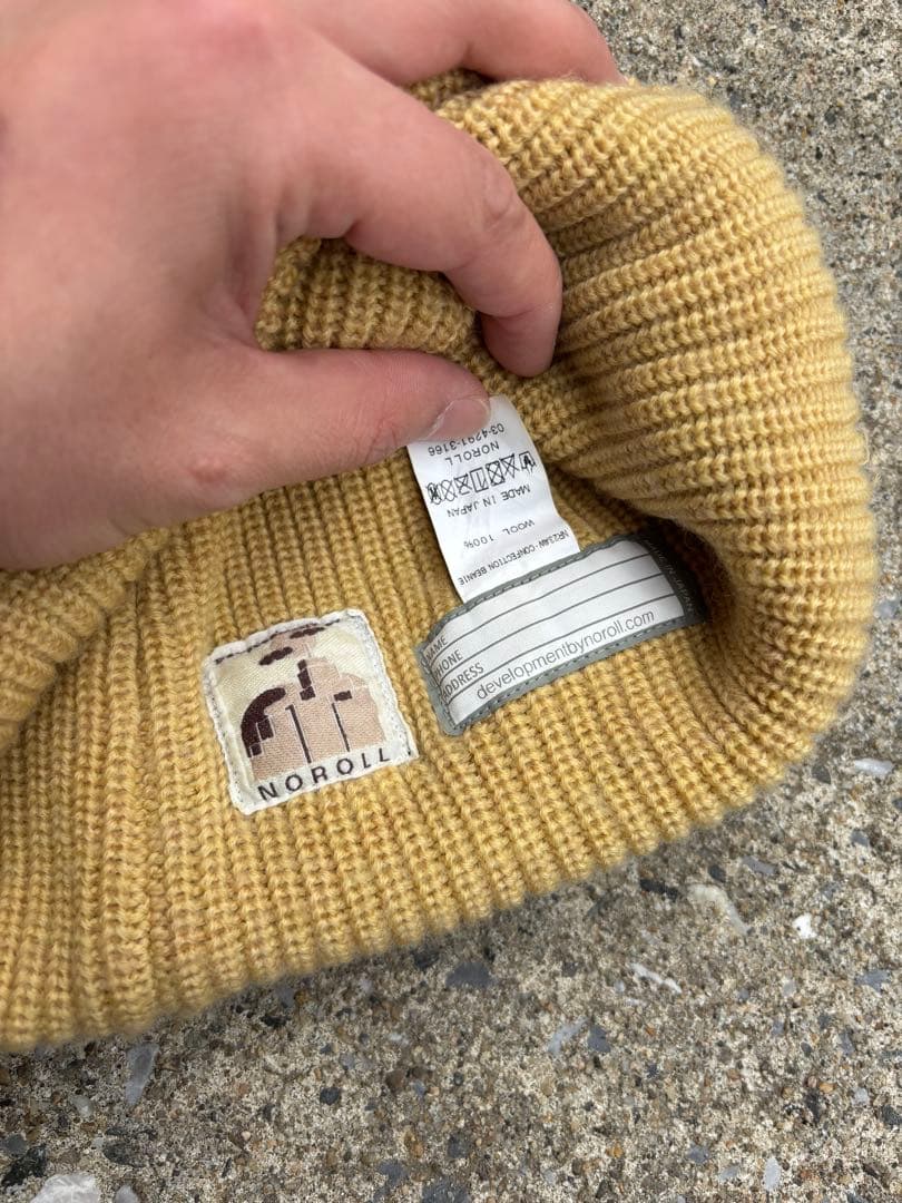 帽子 Noroll 23AW Confection Beanie