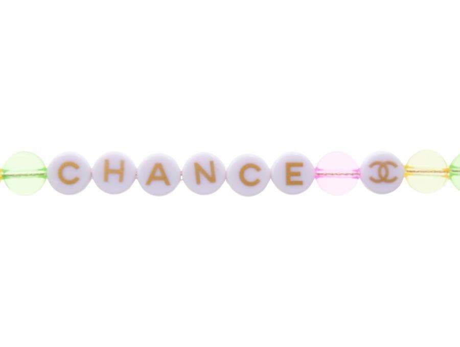 シャネル ノベルティ チャンスストラップ 4色ビーズ イベント限定 CHANEL