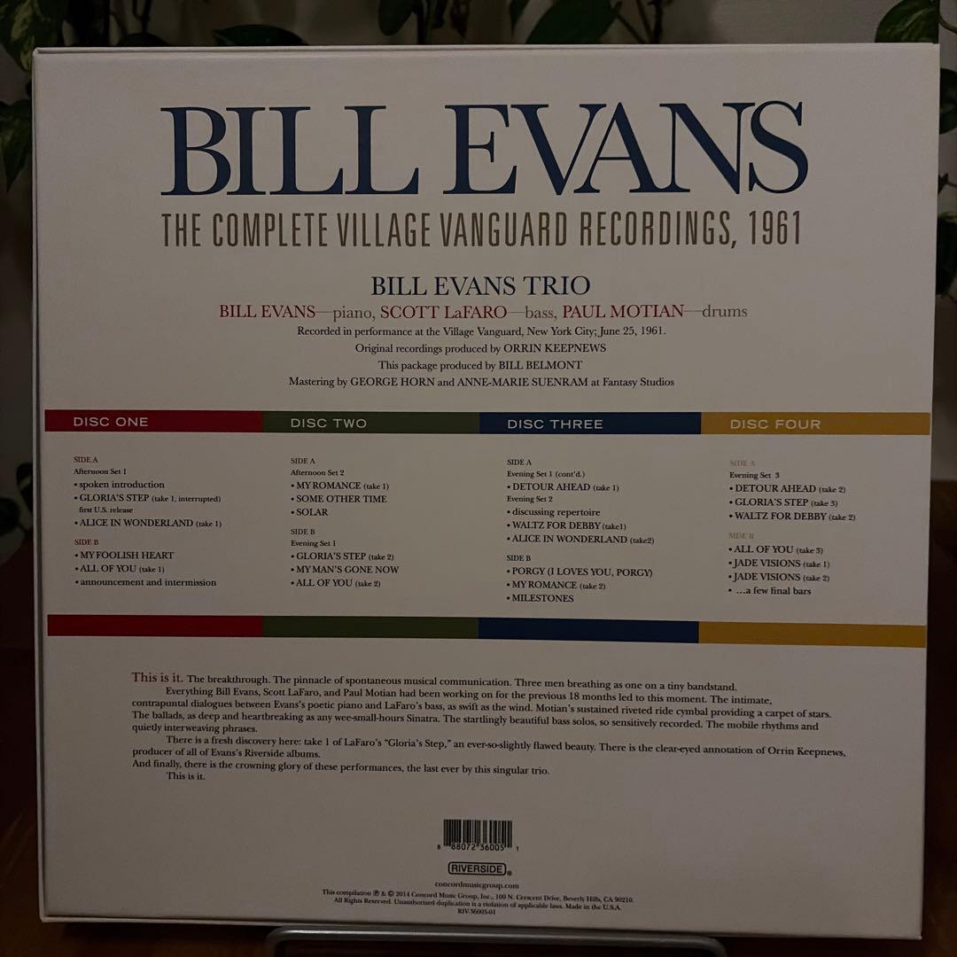 洋楽 US Bill Evans Complete Village Vanguard