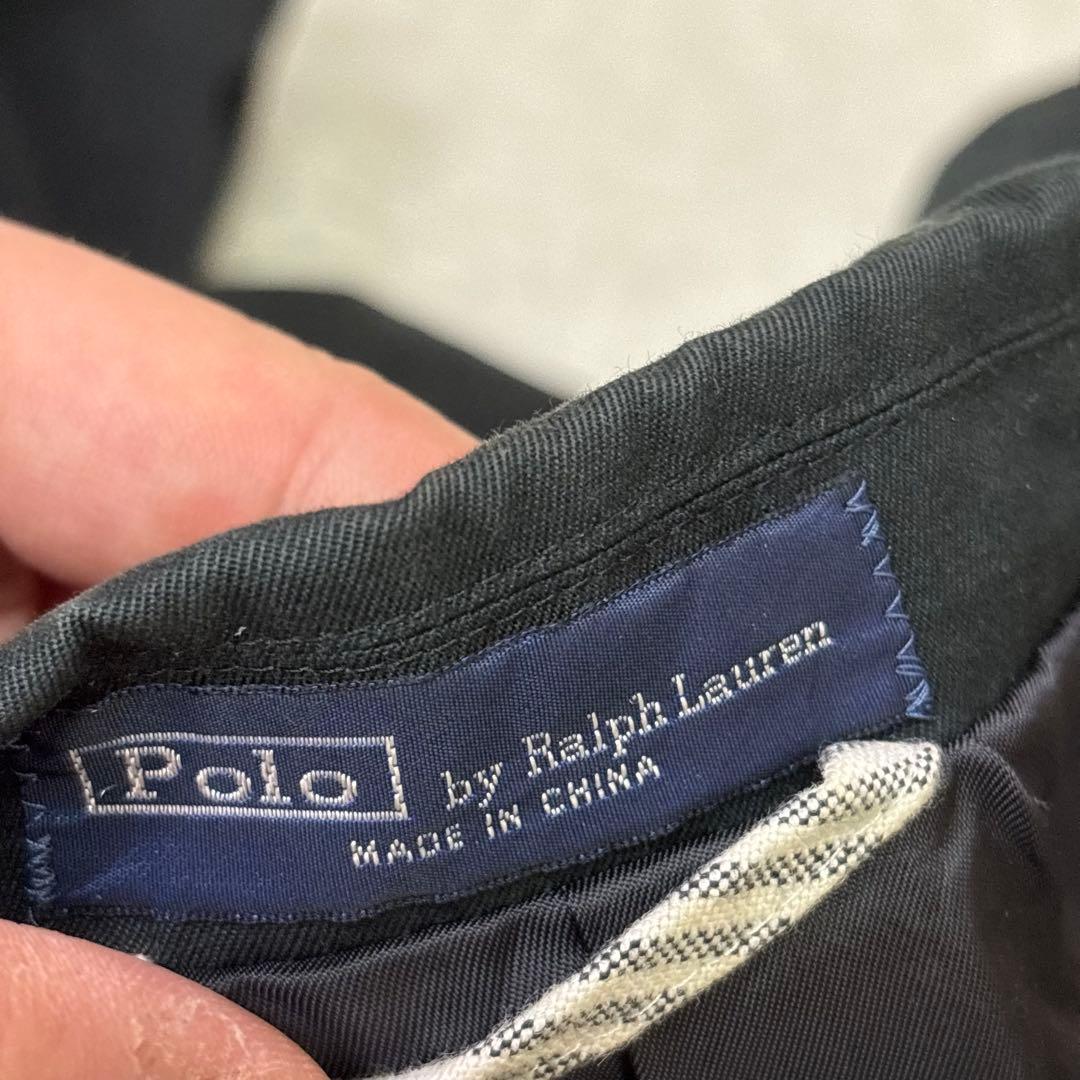 美品　POLO RALPH LAUREN テーラードジャケット ダークグリーン