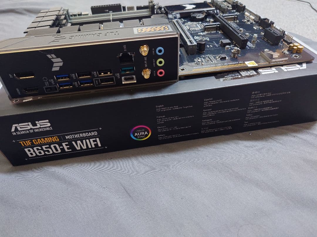 ASUS TUF GAMING B650-E WIFI マザーボード
