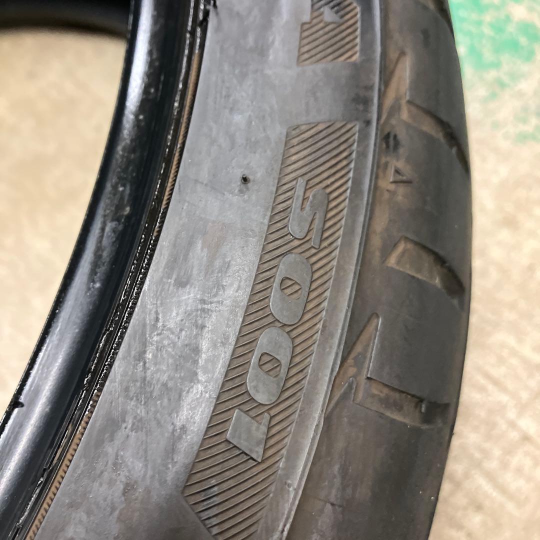 BS ポテンザS001 255/35R20 18年製 4本セットバリ山