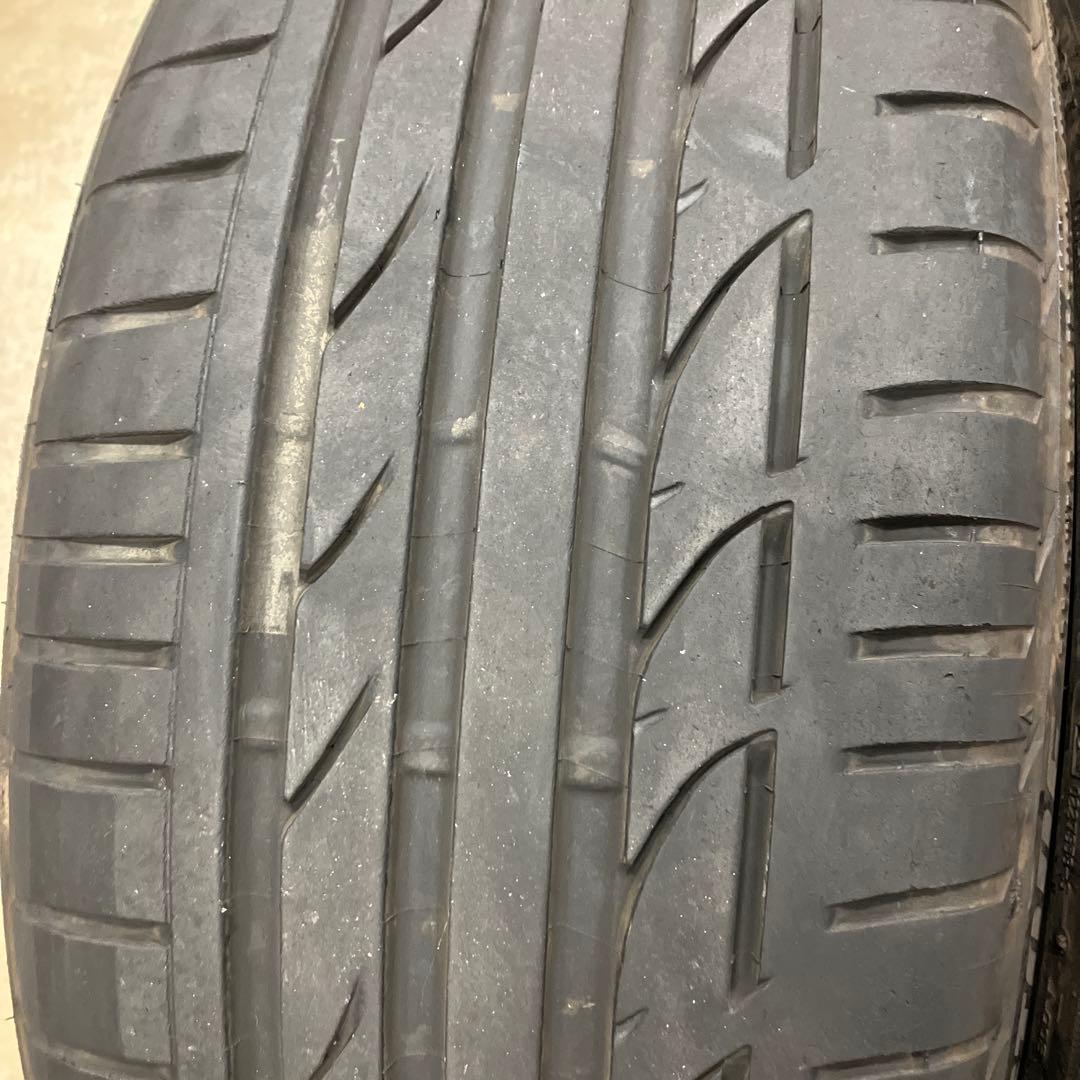 BS ポテンザS001 255/35R20 18年製 4本セットバリ山