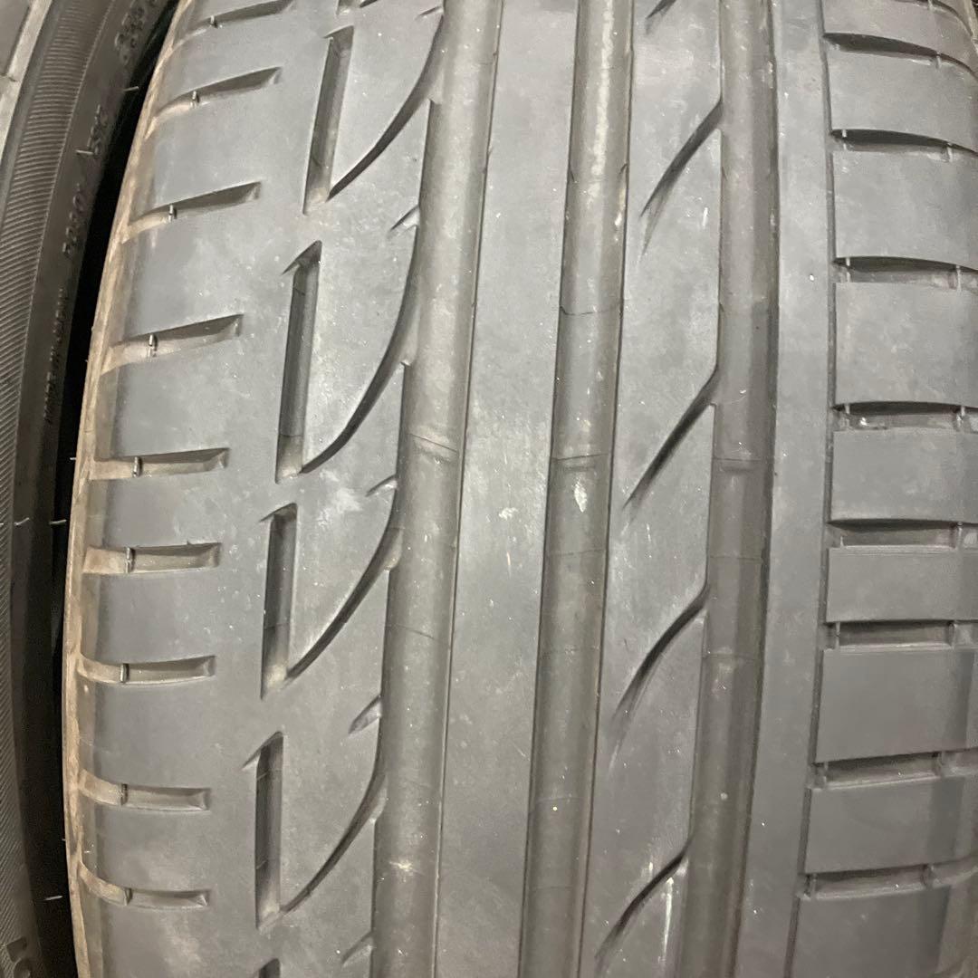 BS ポテンザS001 255/35R20 18年製 4本セットバリ山