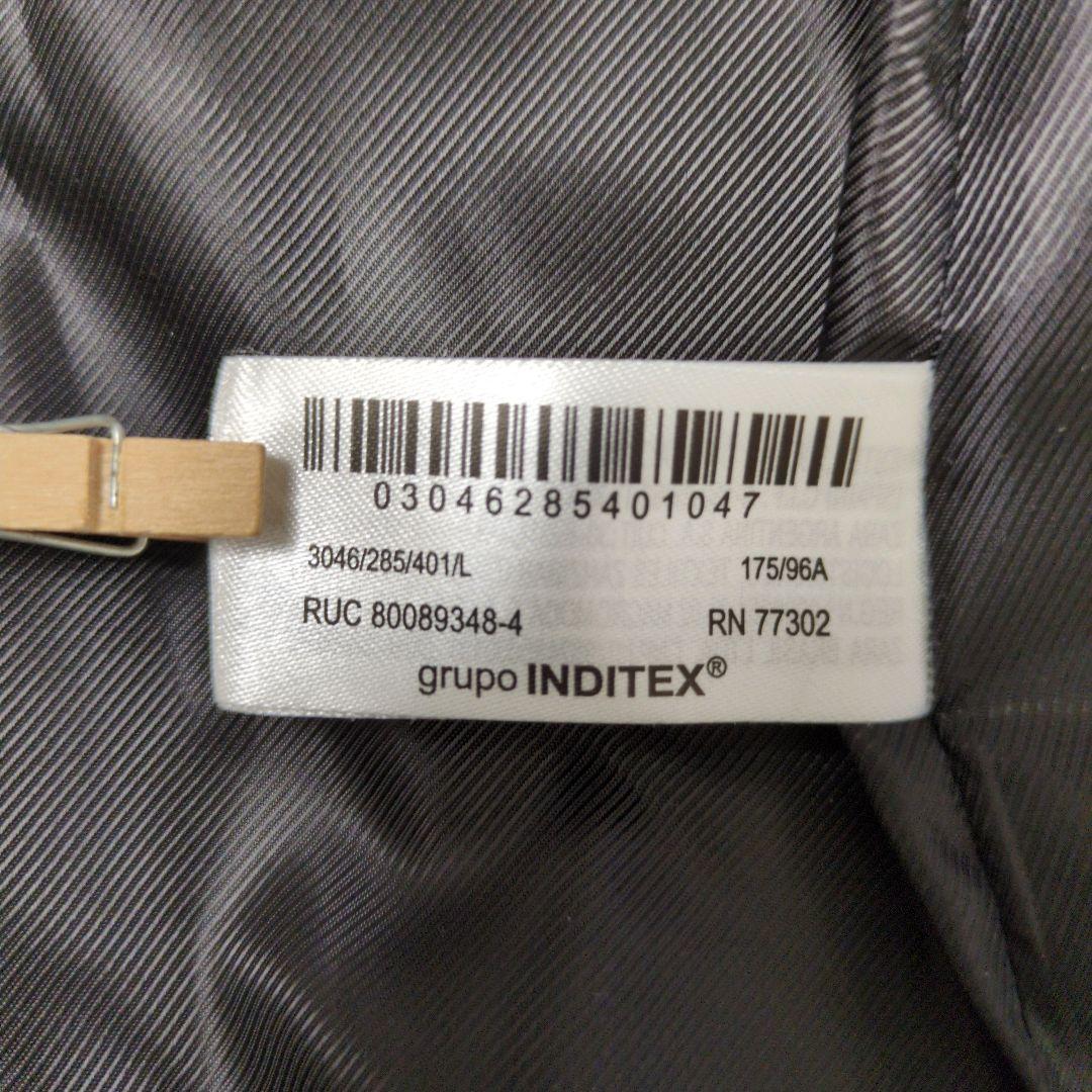 美品✨ZARA ザラ　ダブルブレスト　金ボタン　ブレザー　紺ブレ　L
