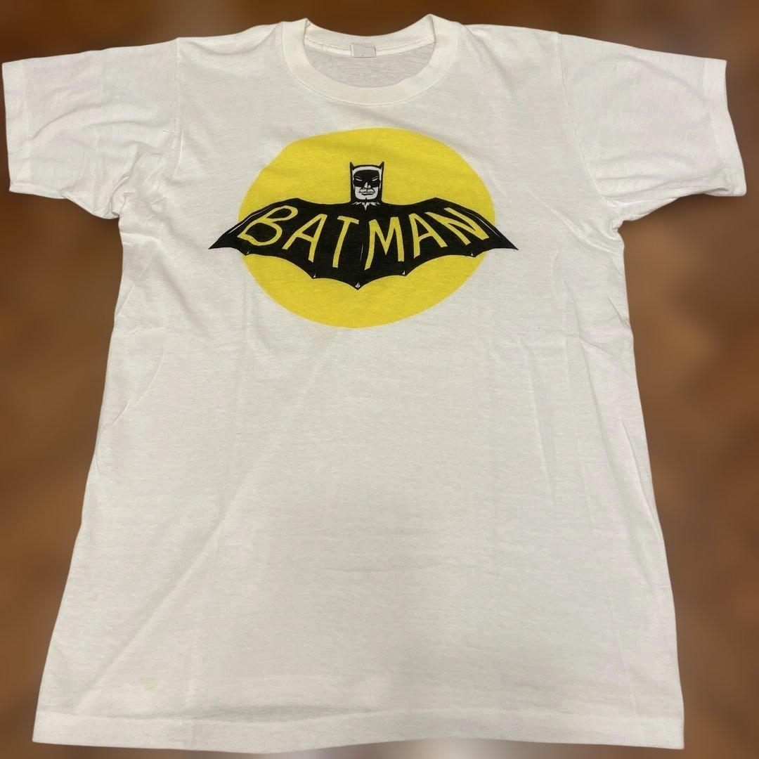 ビンテージBATMAN Tシャツ染み込みrussellhanes60s