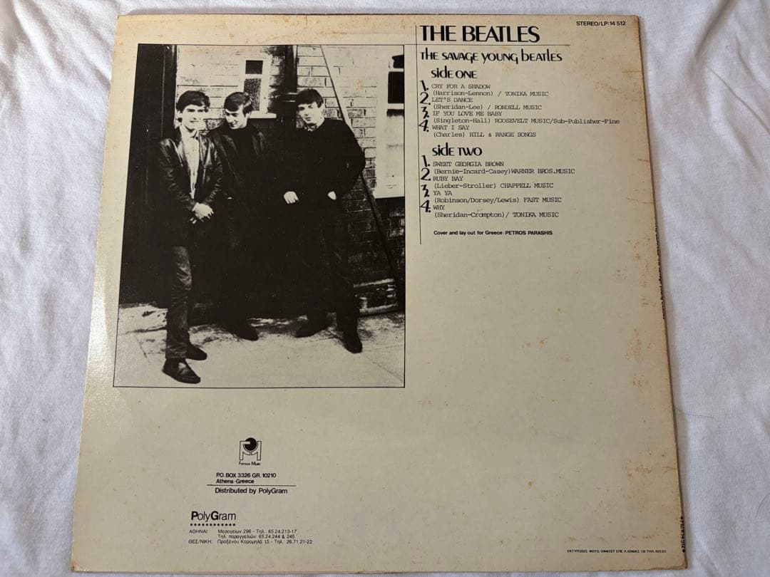 BEATLES 激レアプライベート盤LP Beatles uk rock
