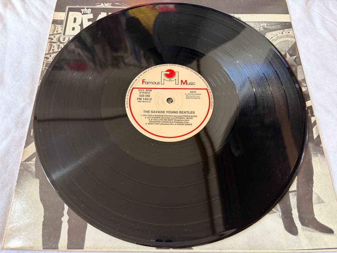 BEATLES 激レアプライベート盤LP Beatles uk rock