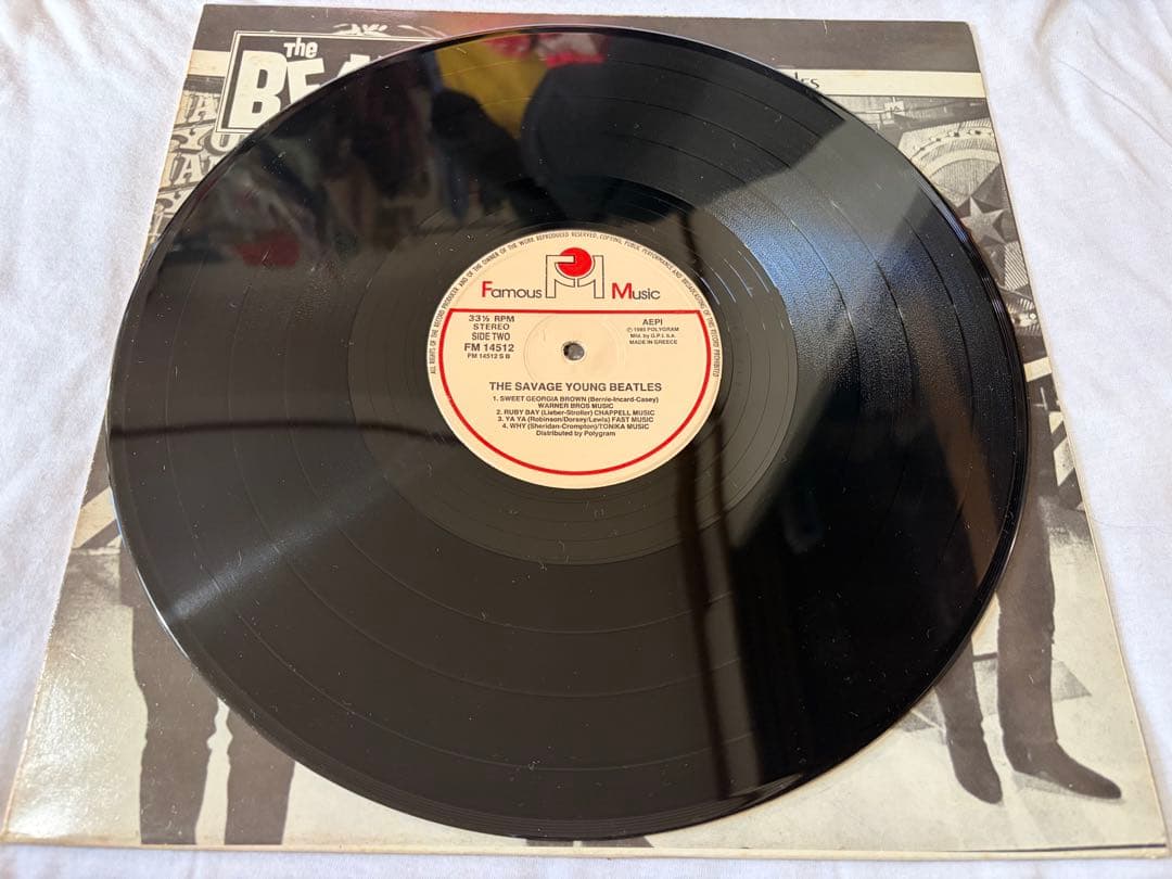 BEATLES 激レアプライベート盤LP Beatles uk rock