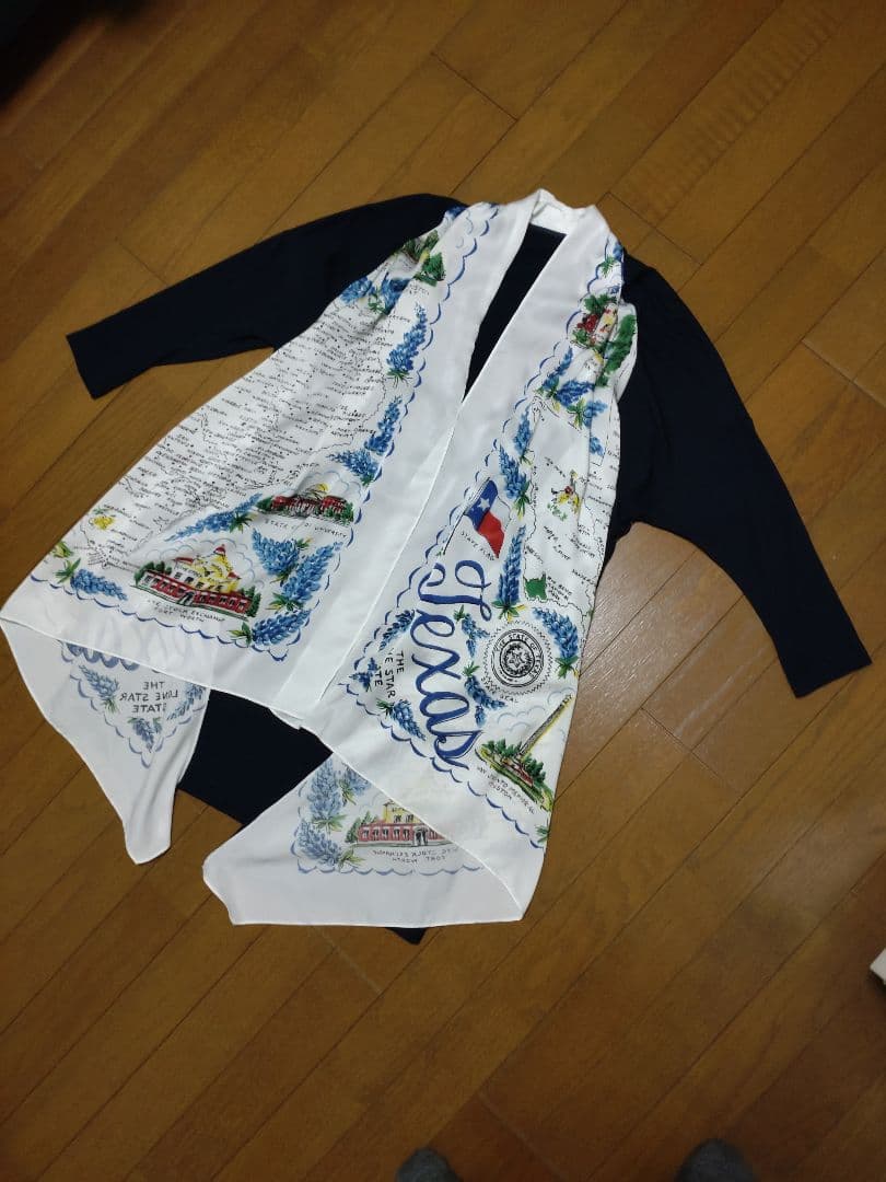 ✿新品・未使用✿グレースコンチネンタル スカーフ付きロングカーディガン再々値下げ