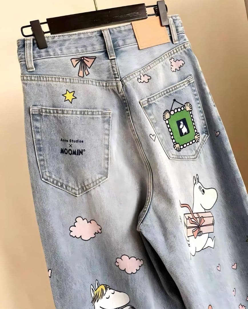ACNE STUDIOS X MOOMIN ジーンズ