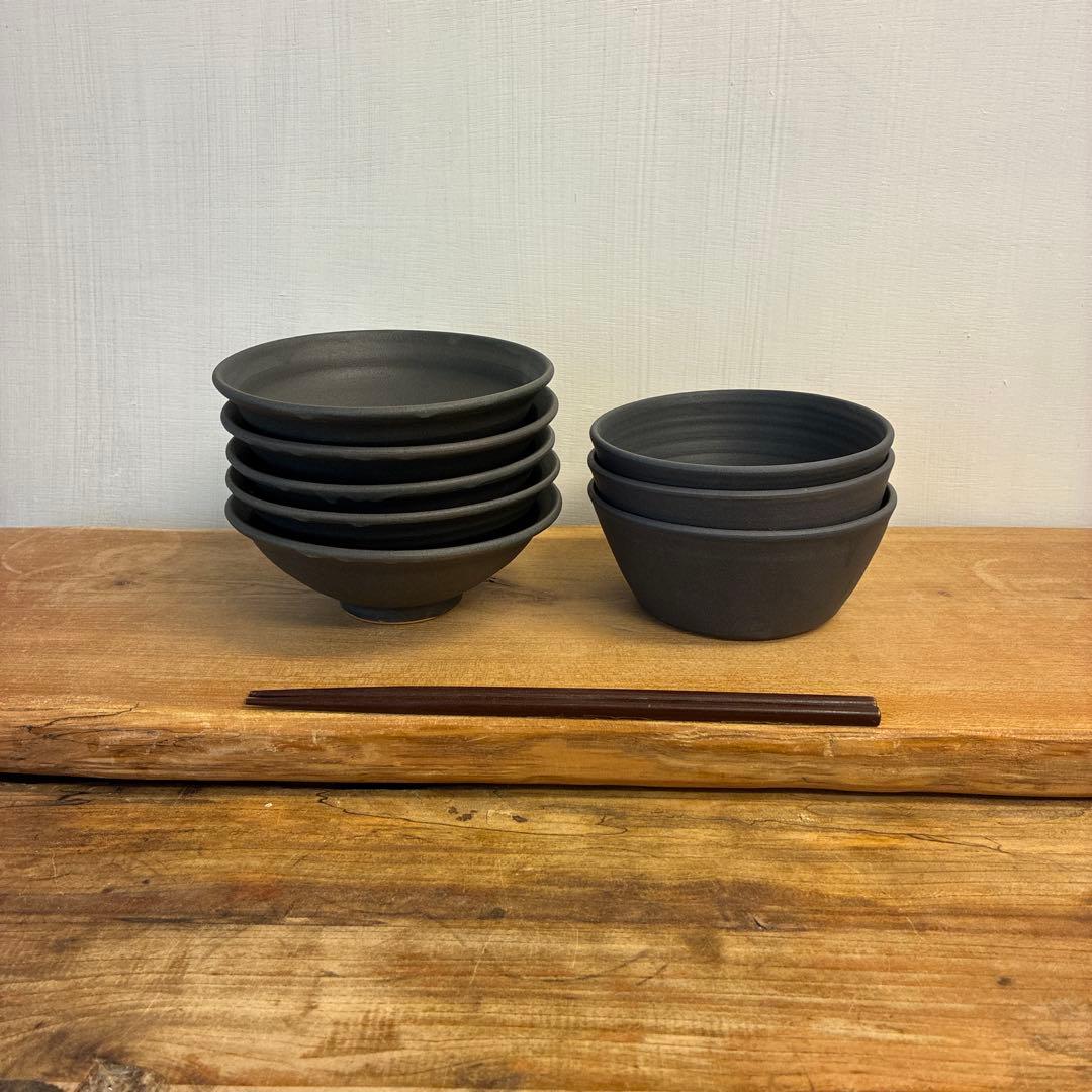 みーちゃんママ新品　陶器　陶芸作家　取り鉢3個　279