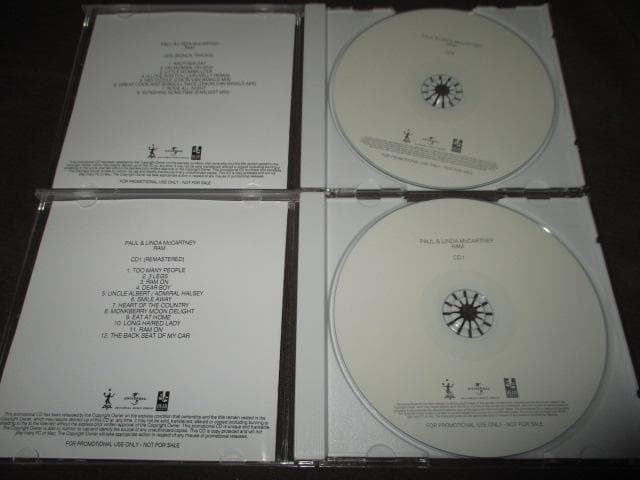 洋楽 paul & linda mccartney ram (RARE SET!!)