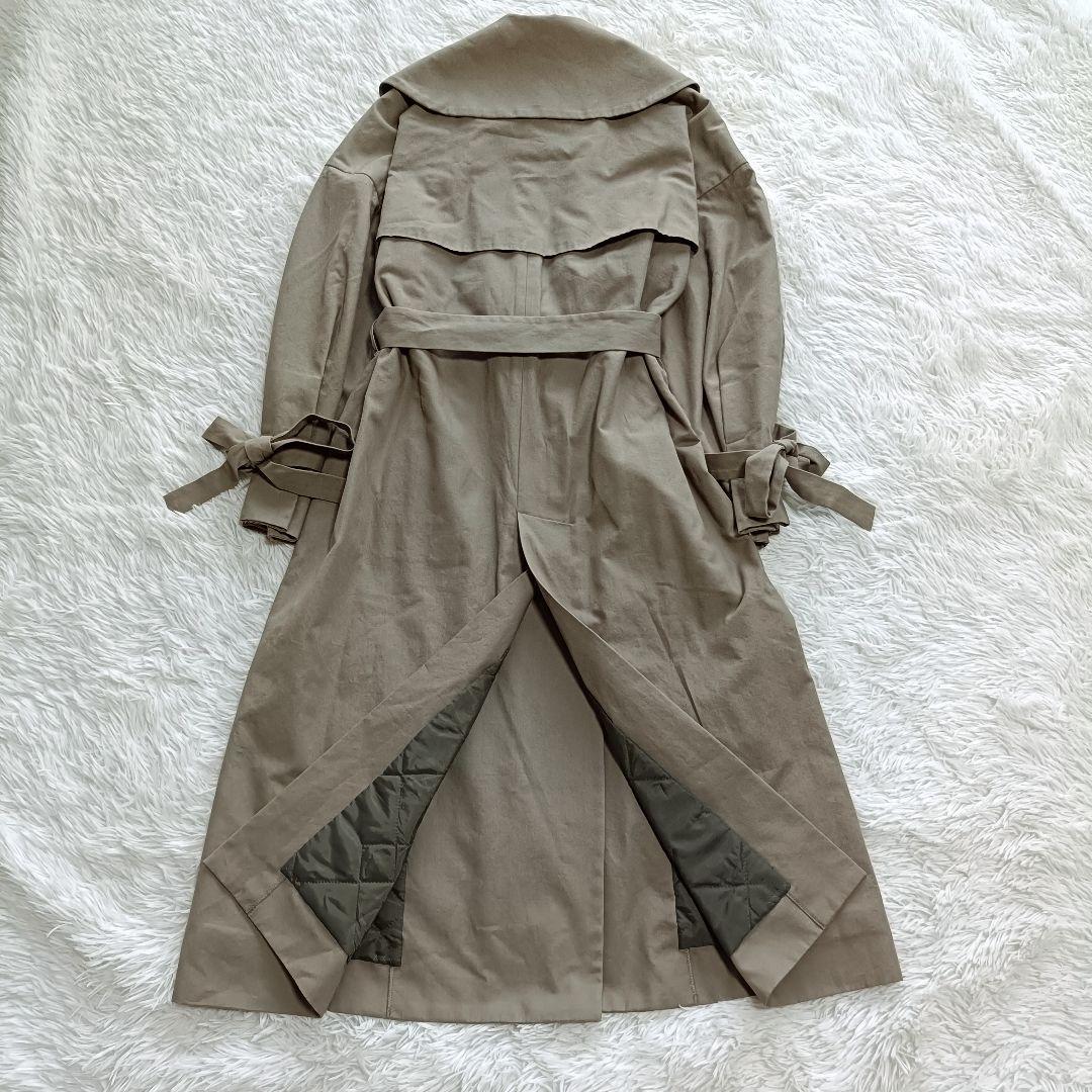 極美品♪ナゴンスタンス nagonstans キルティングライナートレンチコート