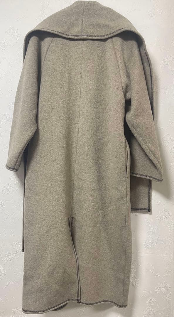 美品　GALLARDA GALANTE ストール付きステッチコート　35200円