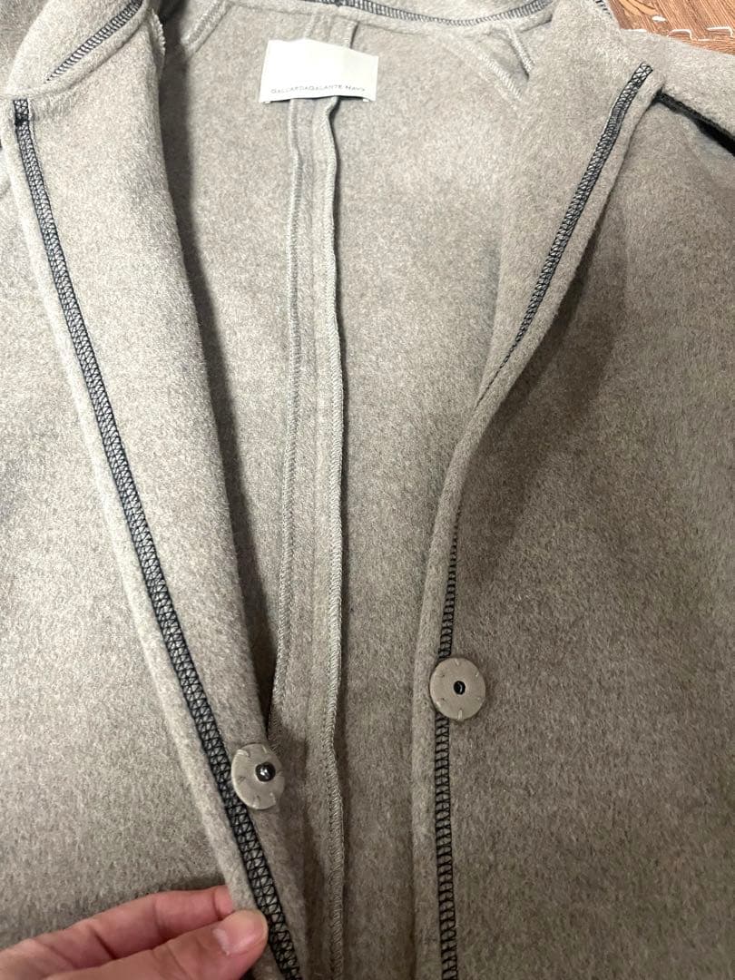 美品　GALLARDA GALANTE ストール付きステッチコート　35200円