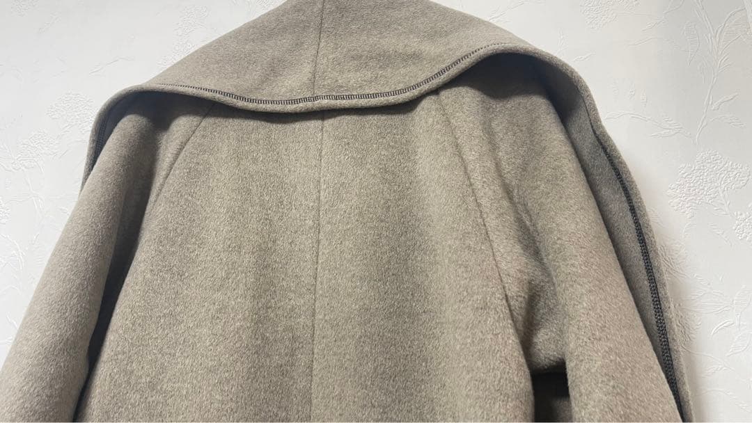 美品　GALLARDA GALANTE ストール付きステッチコート　35200円