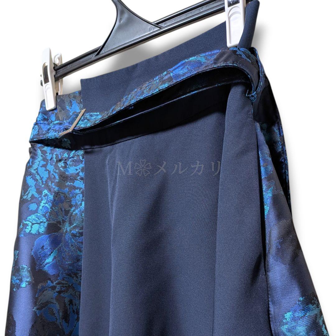 S*p様 完売美品✨️ハレHAREジャガードガラキリカエスカートオケージョン薔薇