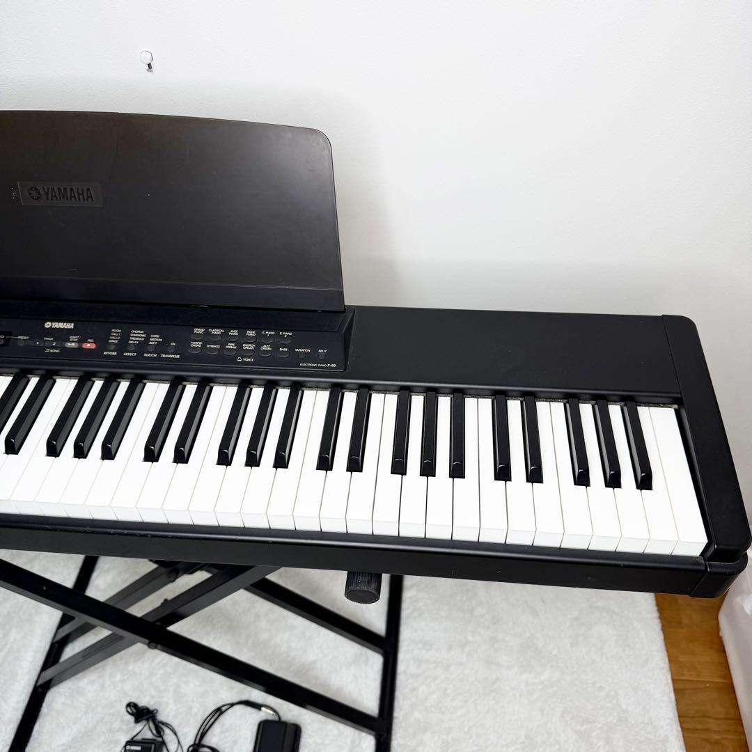 【付属品多数】YAMAHA エレクトーンピアノ P-80 電子ピアノ 88鍵盤