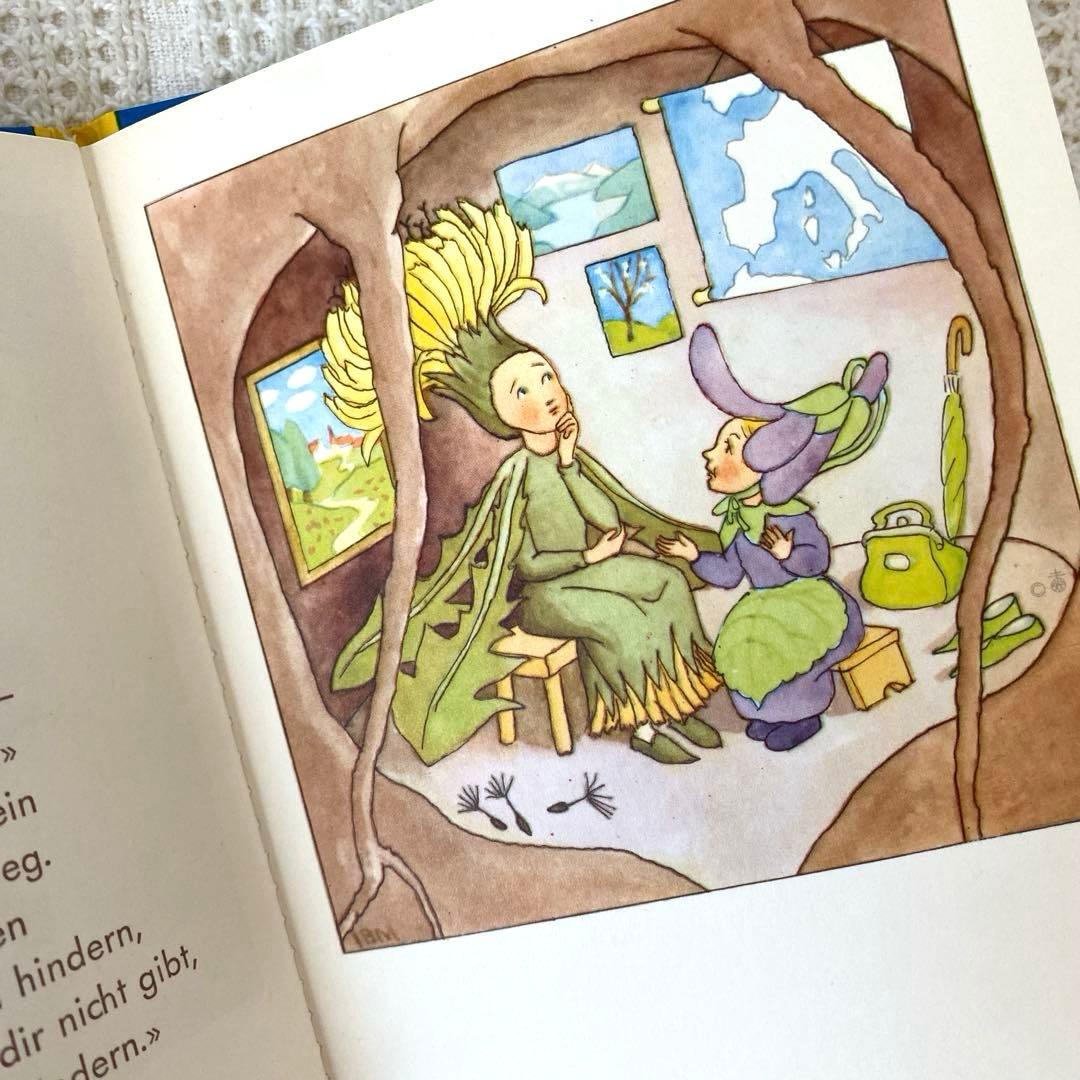 【レア】イーダボハッタ　ドイツの小さなあ絵本　冬の花　洋書　古書