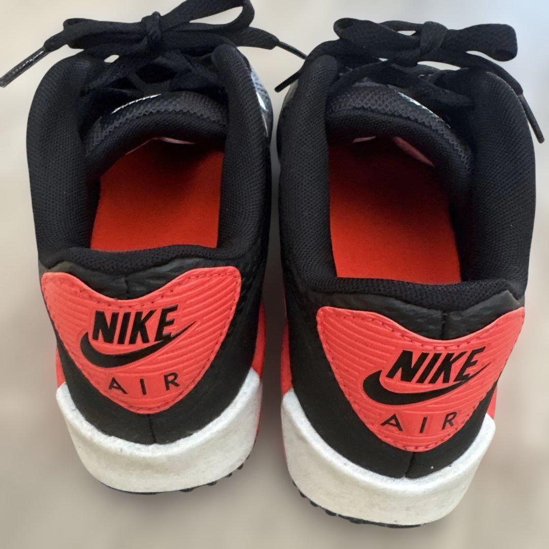 Nike Air Max 黒赤ゴルフシューズ