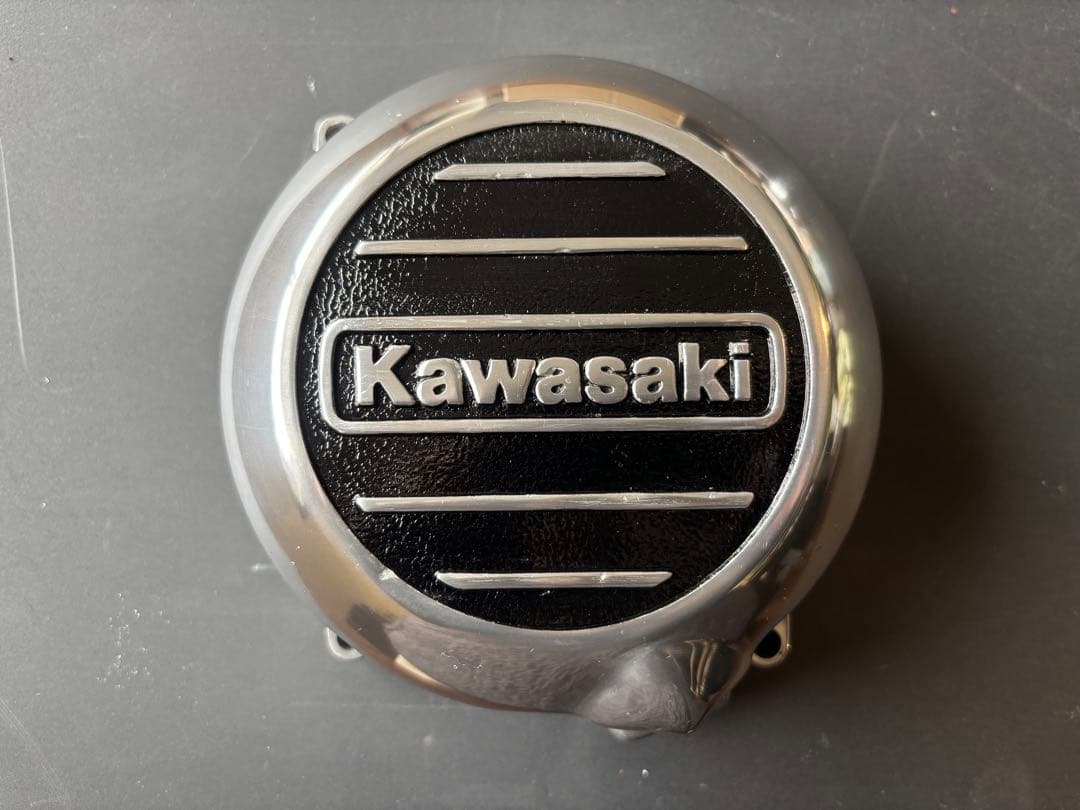 Z400FX ジェネレーターカバー　ポイントカバー　カワサキ純正　希少　当時物