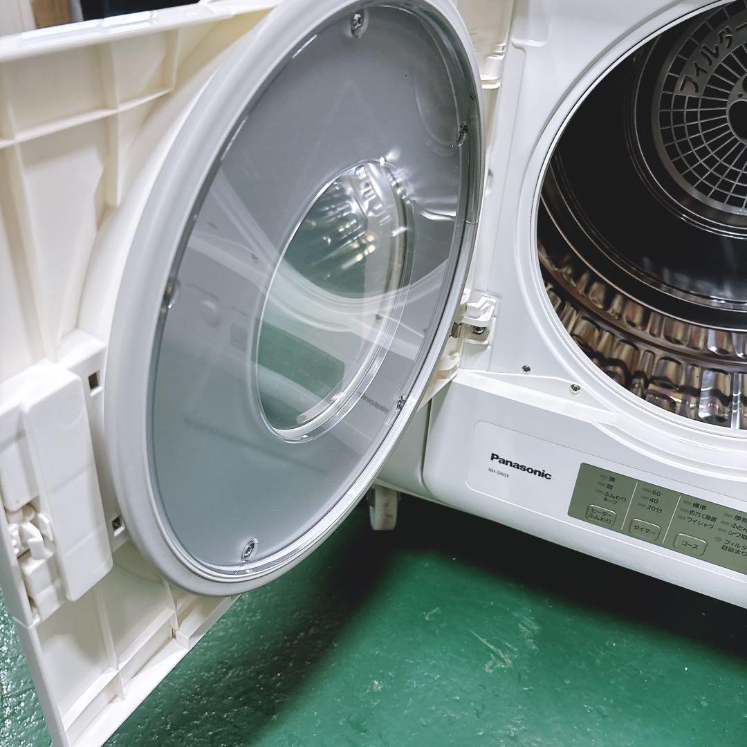 ★送料込み★Panasonic電気式衣類乾燥機 NH-D603-W 6kg