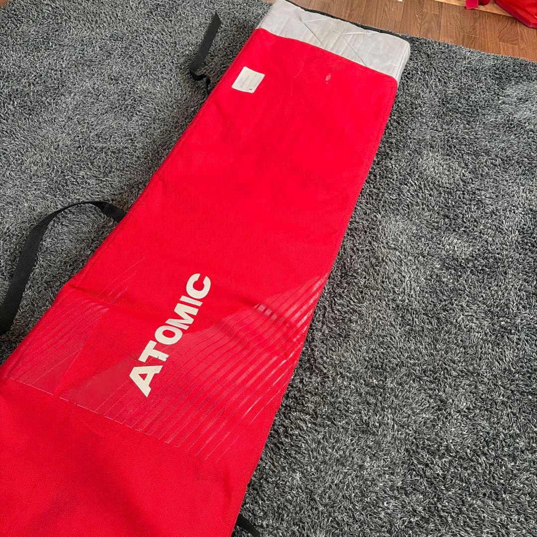ATOMIC スキーケース 3台収納　レッド