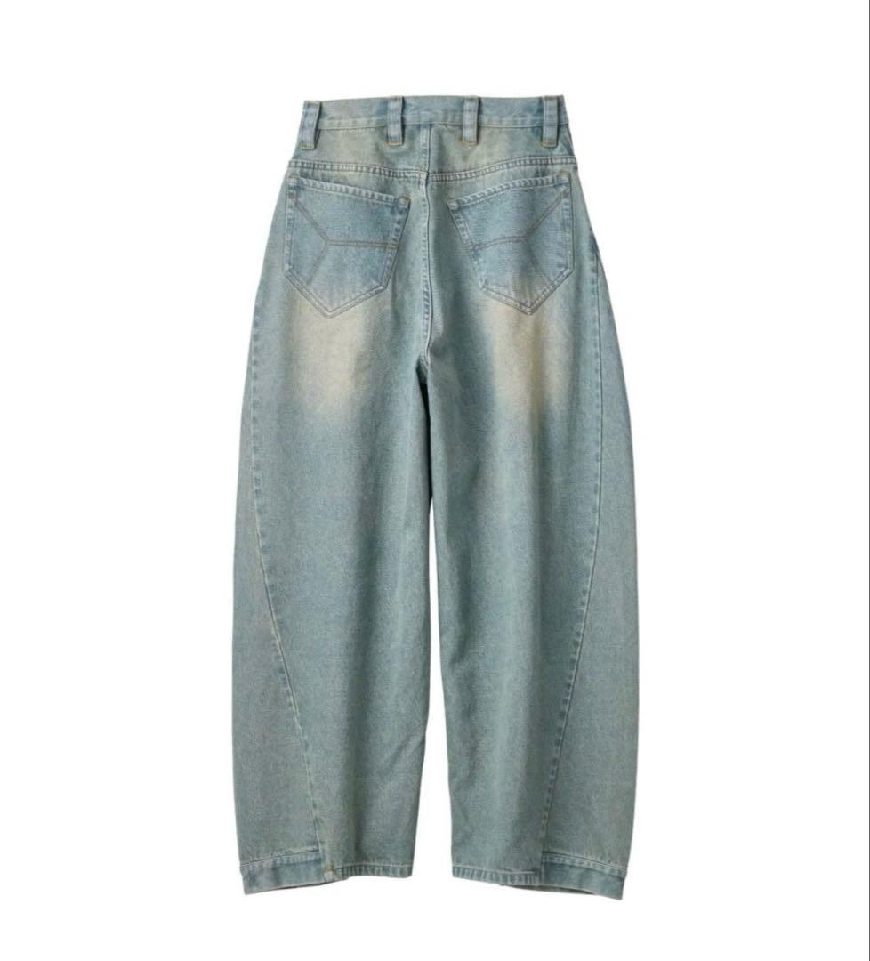 パンツ knuth marf/shirt wrap denim pants