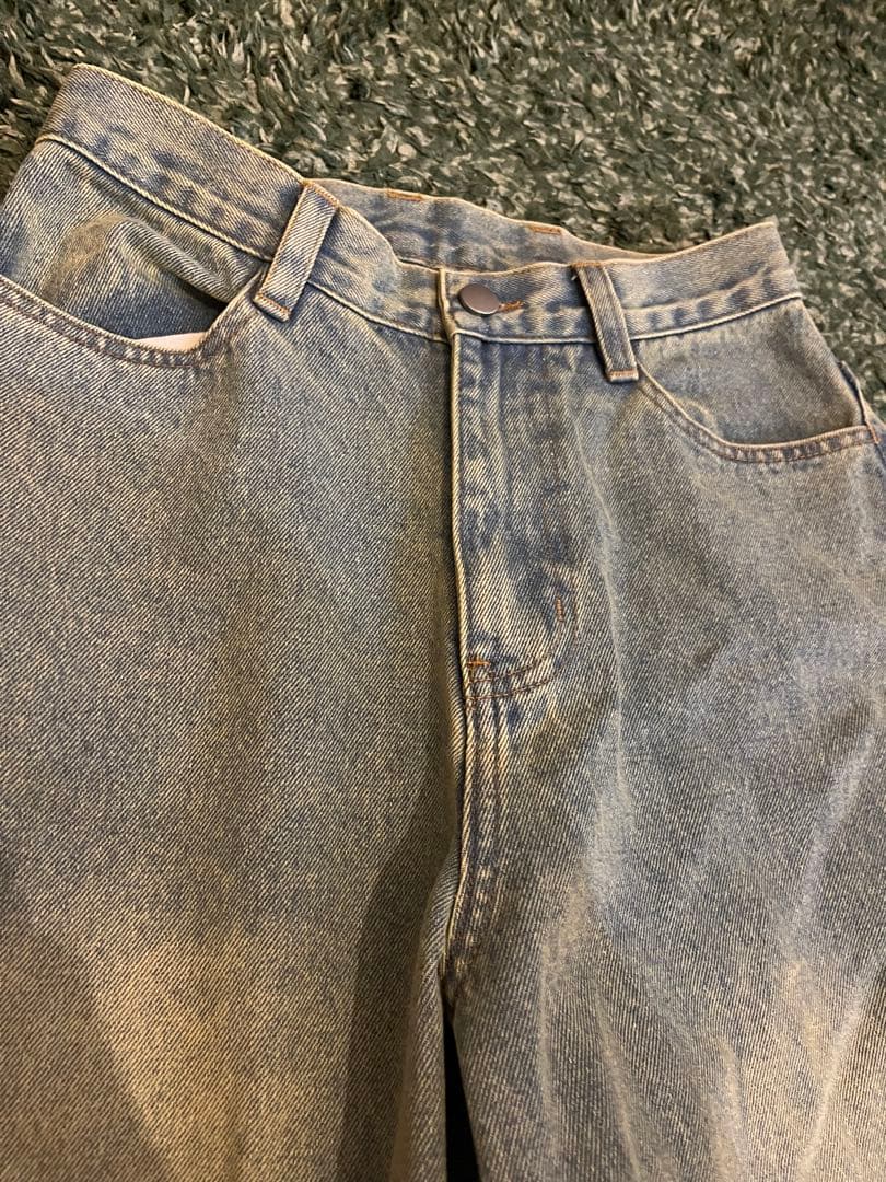 パンツ knuth marf/shirt wrap denim pants