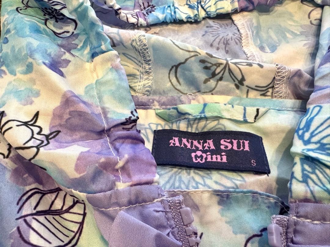 【美品】ANNA SUI mini レインコート S 100 110