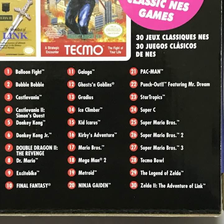 新品 NES Classic Edition 米国版