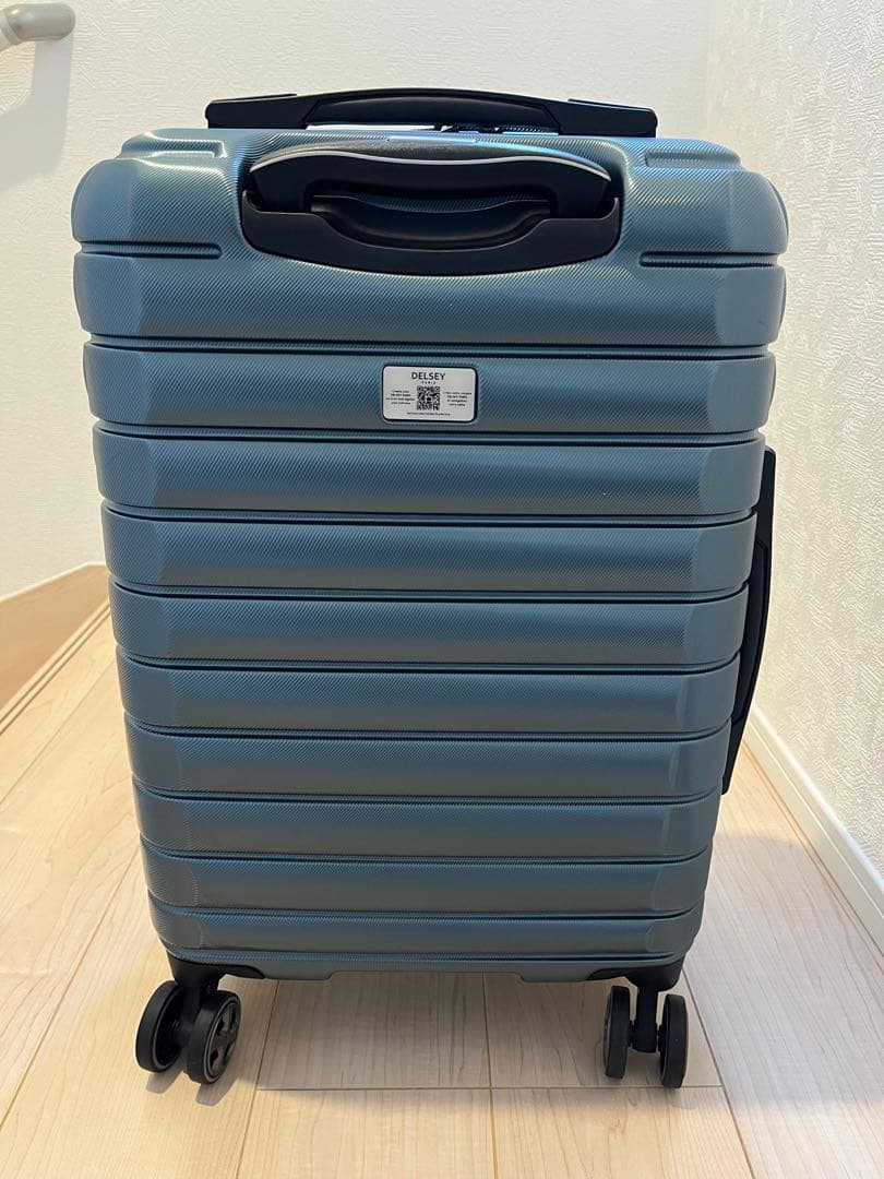 新品未使用 DELSEY PARIS スーツケース 機内持込23インチ グリーン