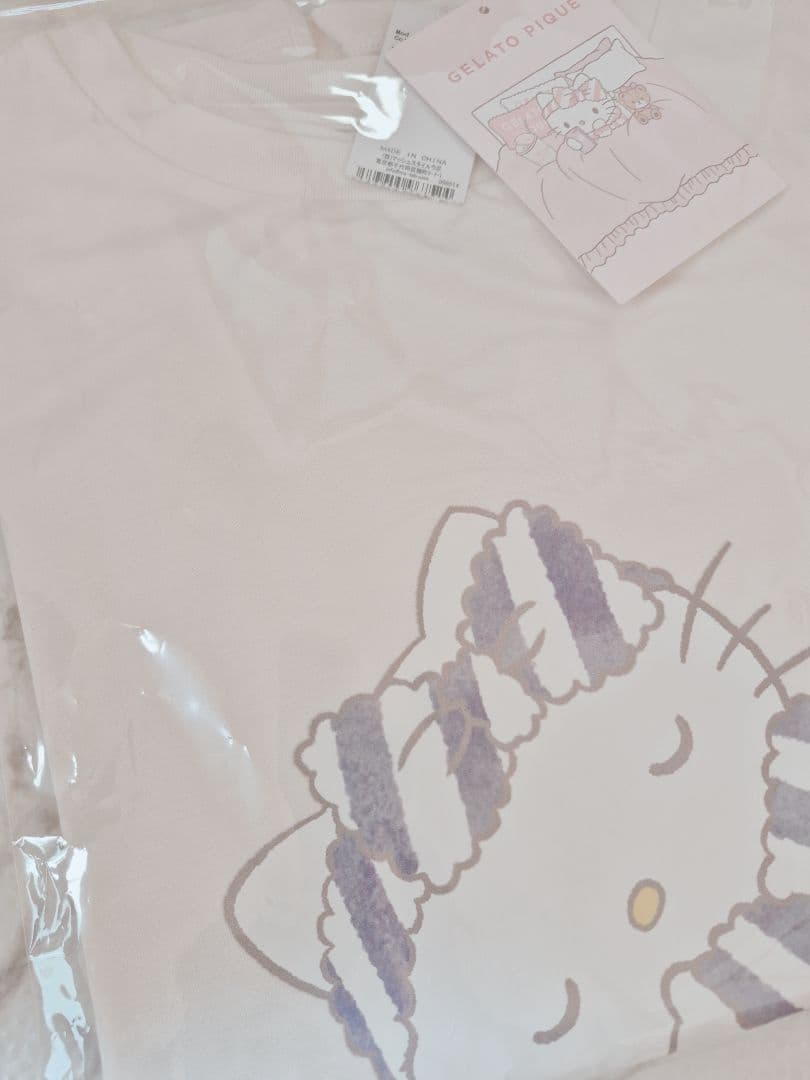 ジェラートピケ【サンリオハウス】【gelato pique】ワンポイントTシャツ