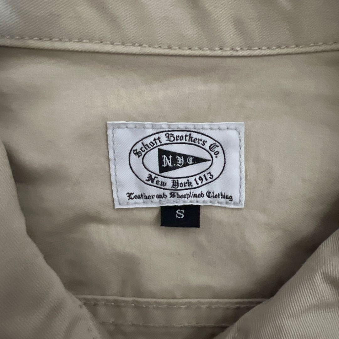 松*介様 美品Schott Brothers Co. ドリズラーベージュジャケッ