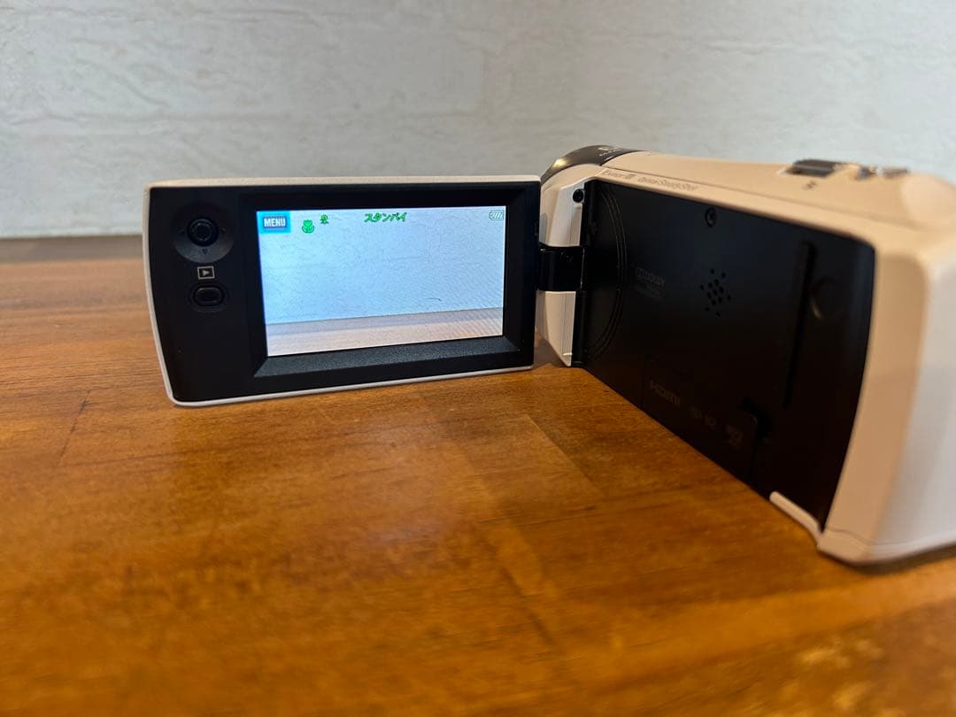 ◼︎SONY HDR CX-470◼︎コンパクト ビデオカメラレコーダー　白