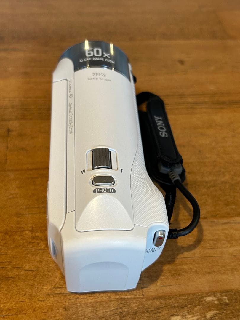 ◼︎SONY HDR CX-470◼︎コンパクト ビデオカメラレコーダー　白