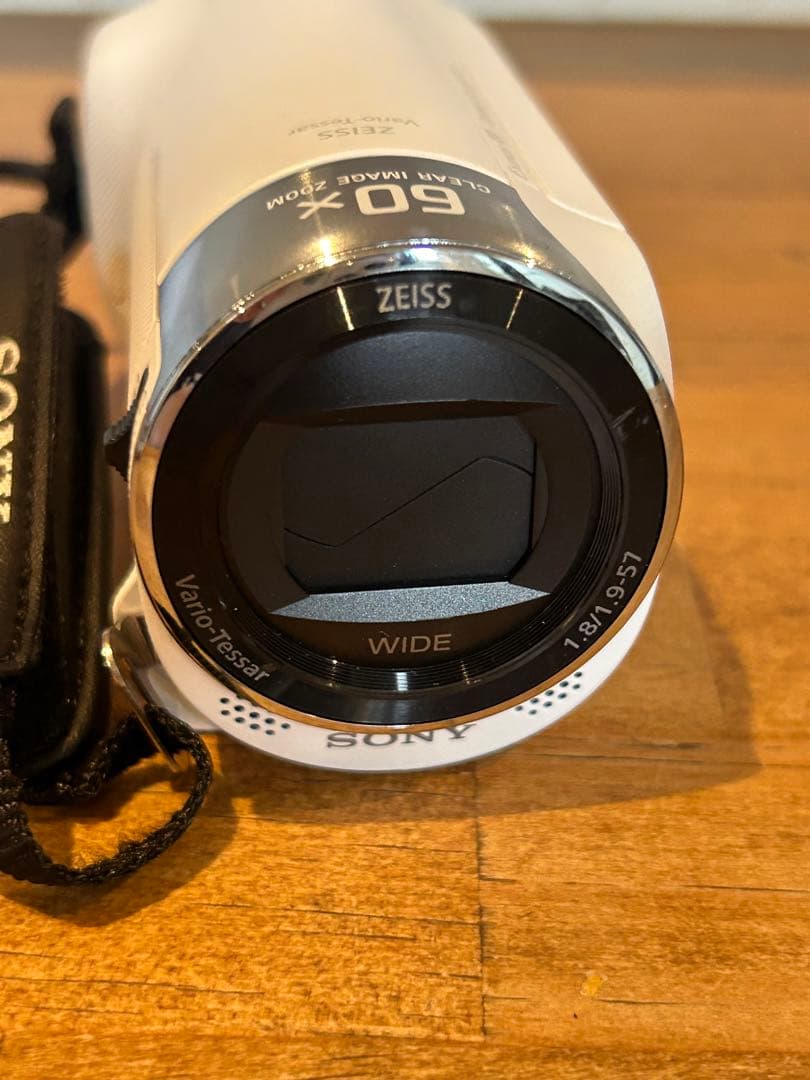 ◼︎SONY HDR CX-470◼︎コンパクト ビデオカメラレコーダー　白
