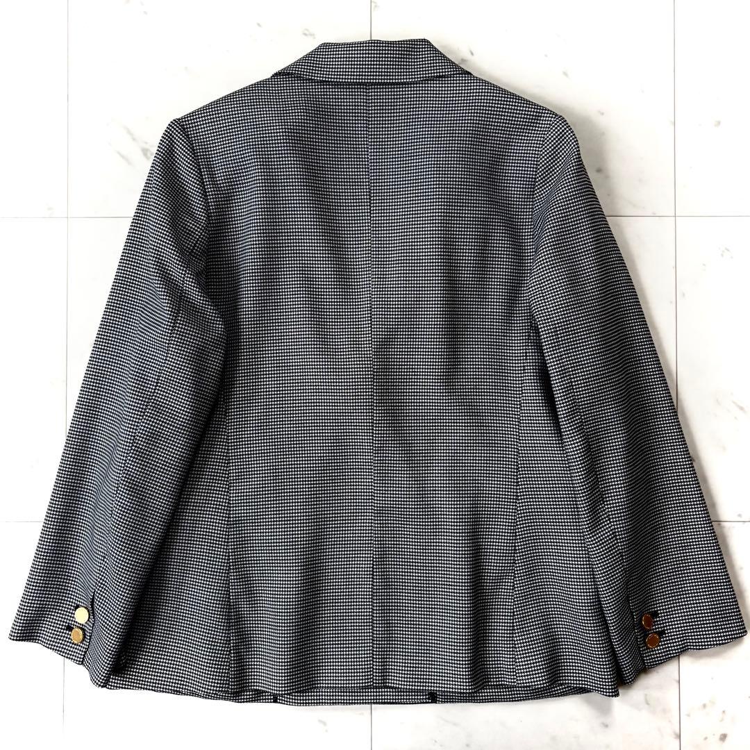 美品　クリーニング済✨ミラオーウェン　金釦ダブルブレストコンパクトジャケット