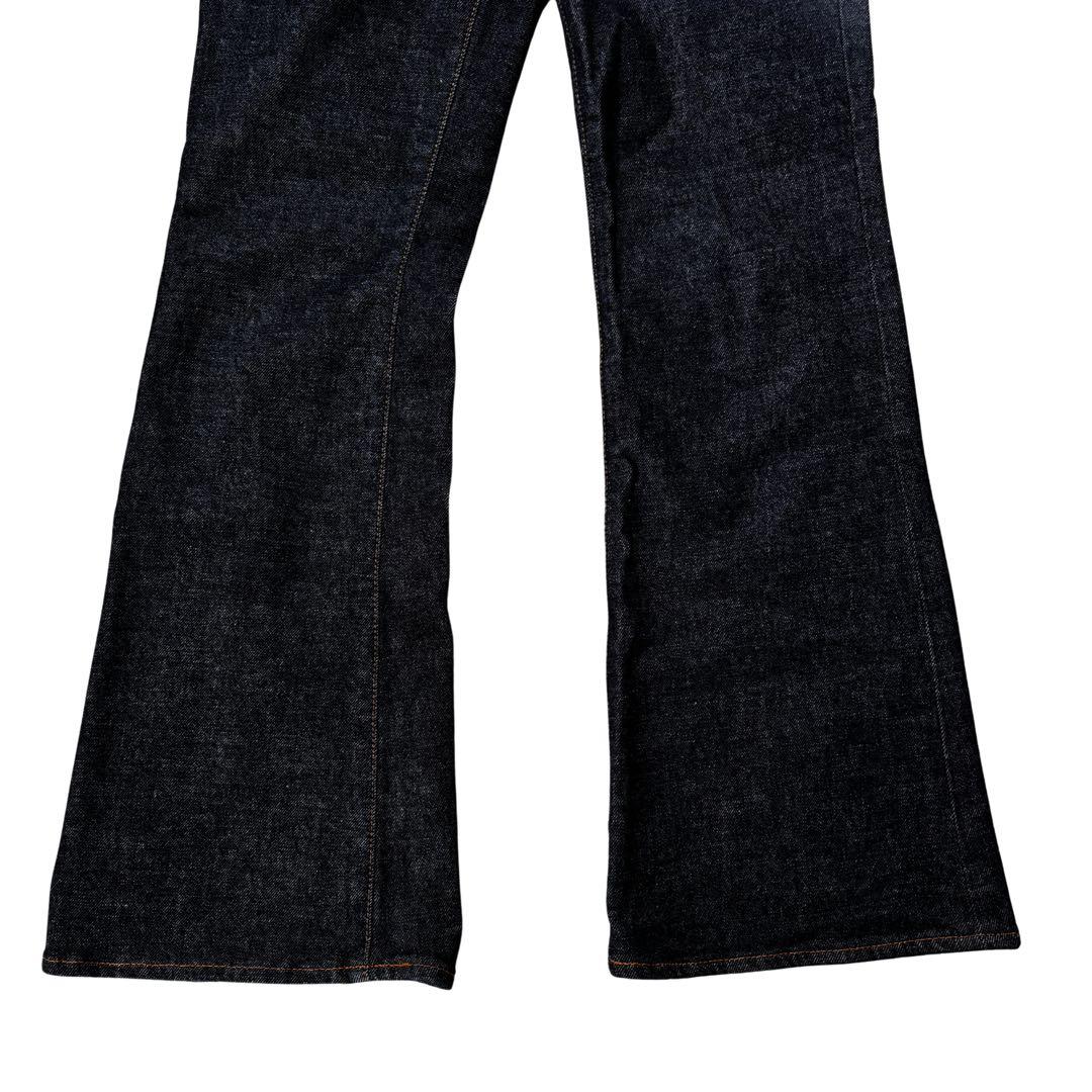 MOUSSY MVS FLARE フレアデニム ハイウェスト 日本製 24 赤耳
