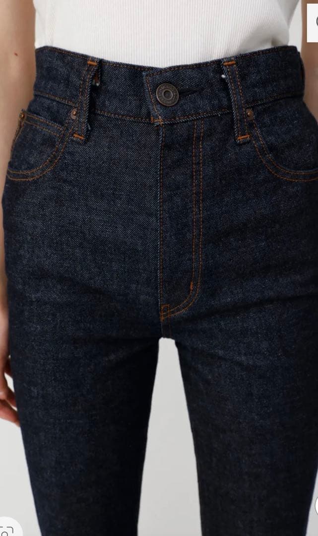 MOUSSY MVS FLARE フレアデニム ハイウェスト 日本製 24 赤耳