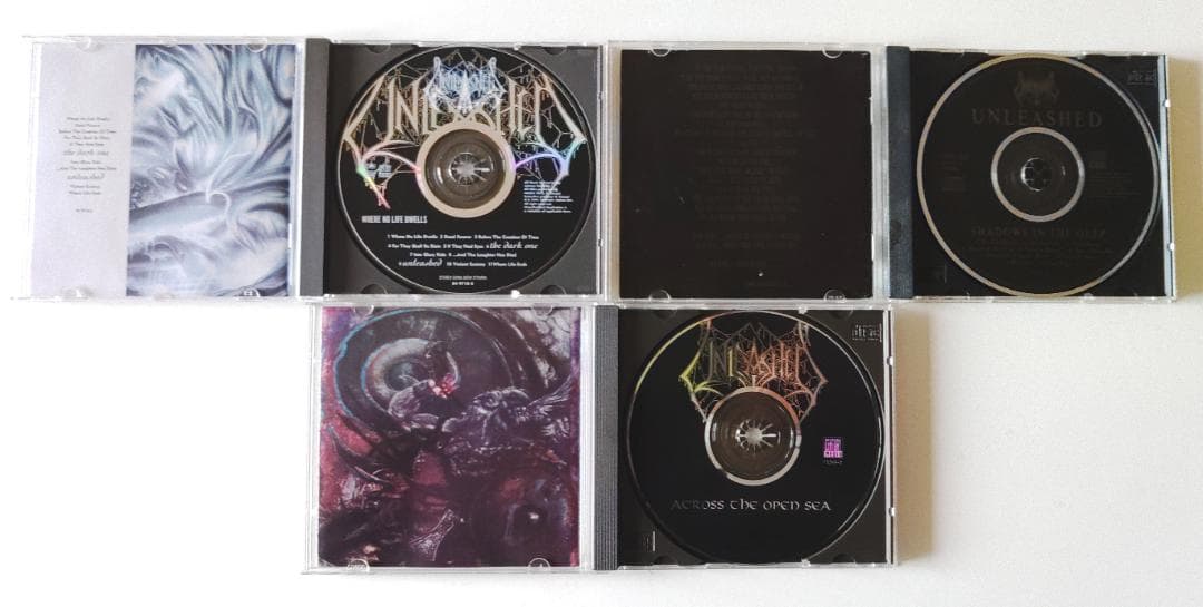 UNLEASHED の貴重アルバム3枚セット