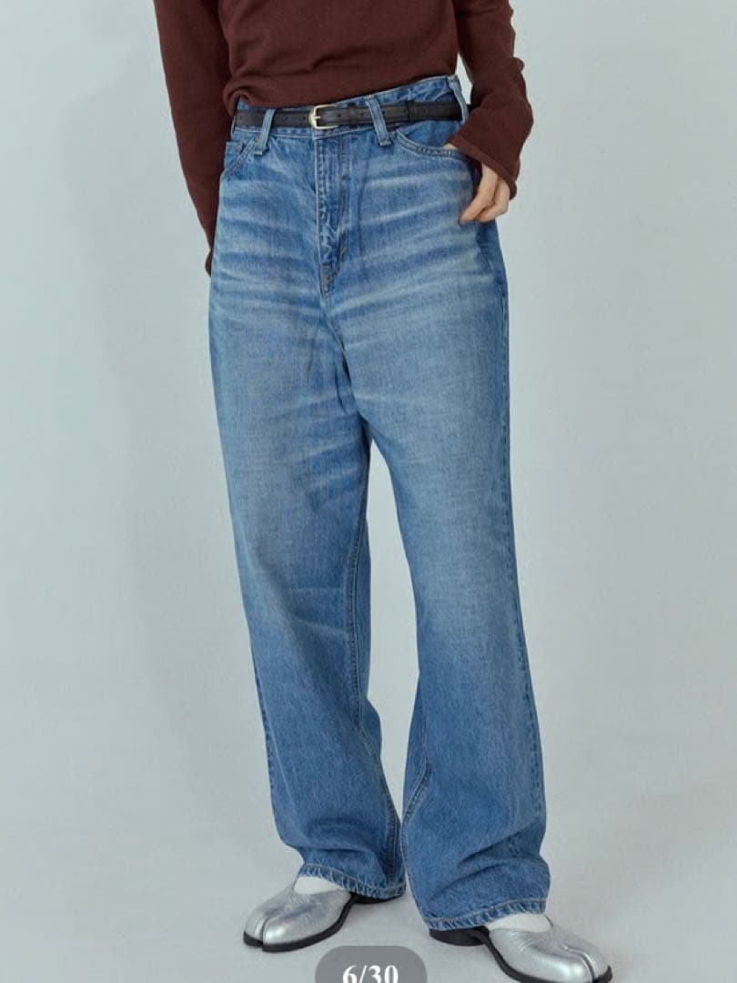 [FASHIRU × SOMETHING] baggy fit Jeans