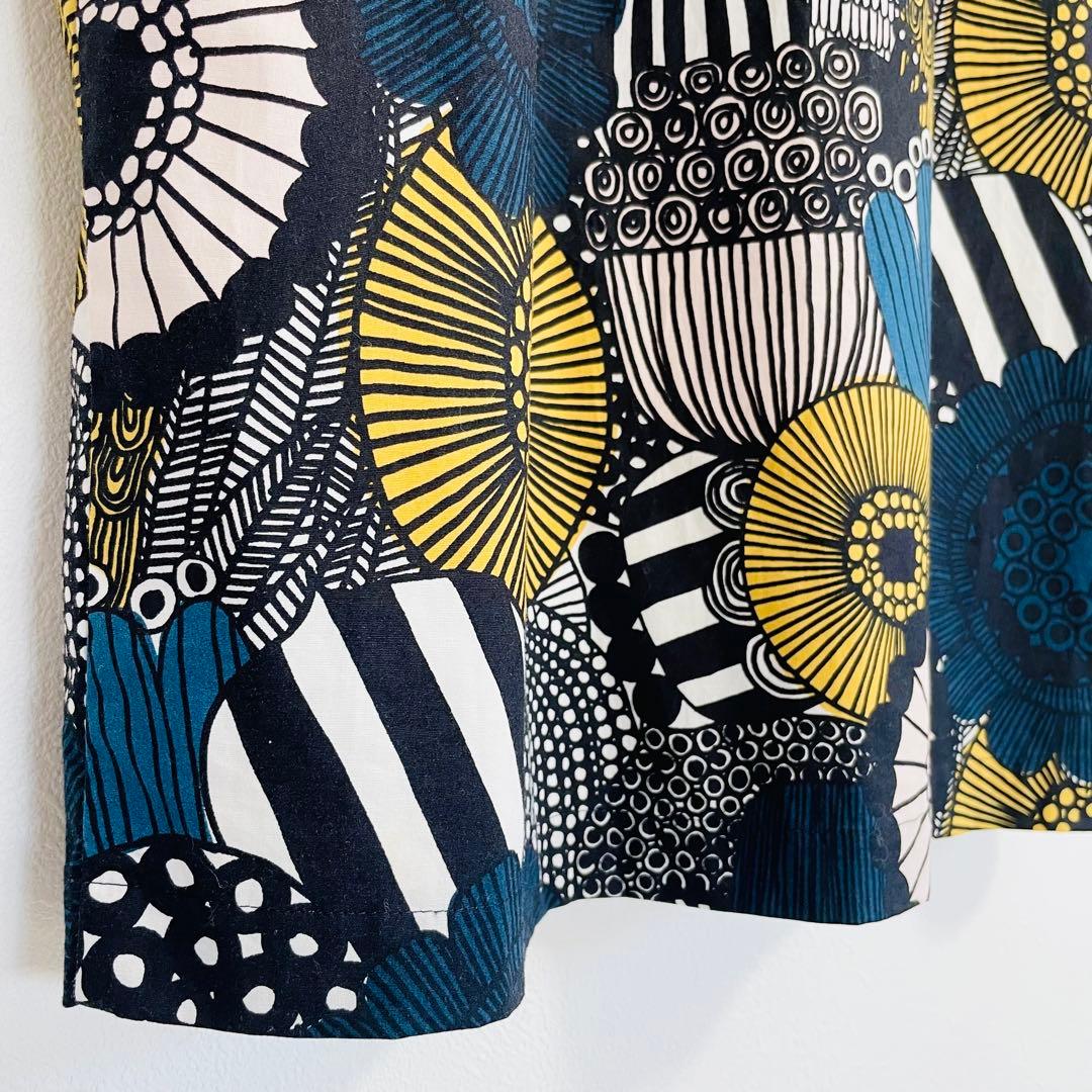 美品 マリメッコ marimekko シイルトラプータルハ ワンピース 花柄